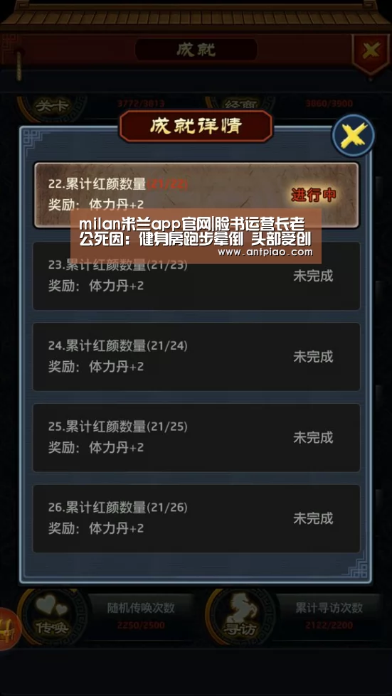 milan米兰app官网|脸书运营长老公死因:健身房跑步晕倒 头部受创(图4) 米兰官方网站